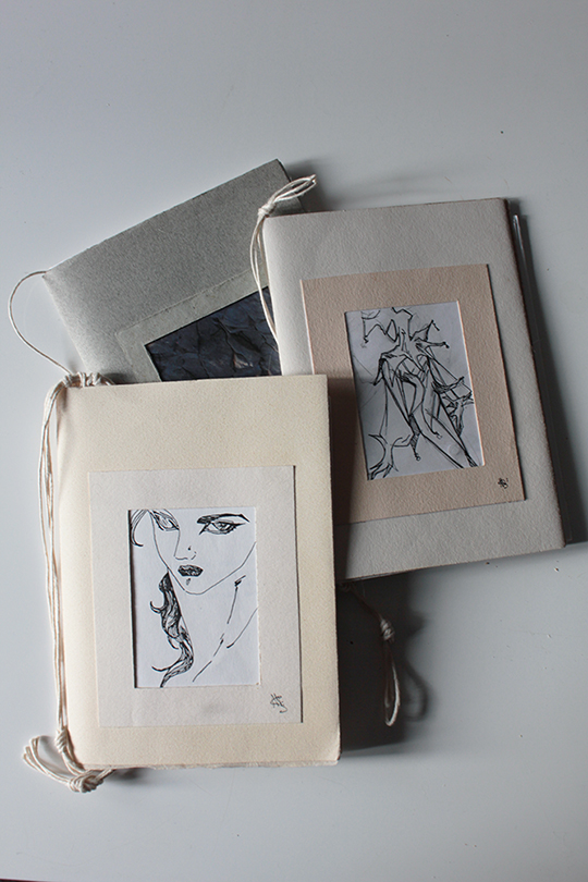 nagajna - artist's book - redshapedreams