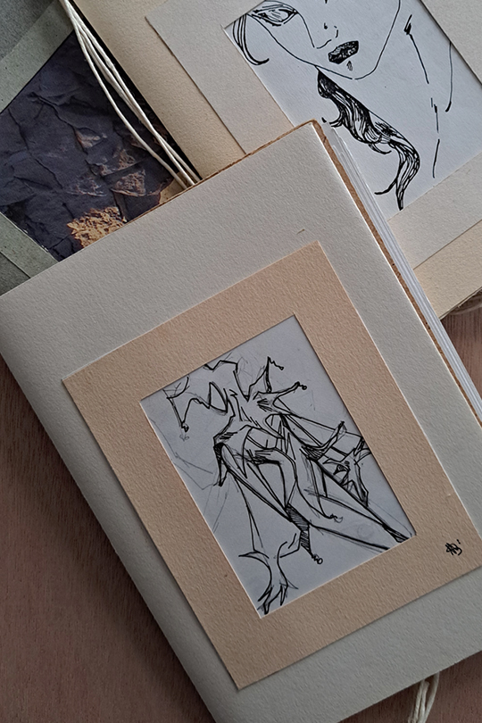 nagajna - artist's book - giullare