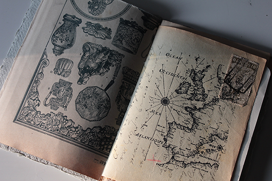 nagajna - artist's book - il castello dei destini incrociati