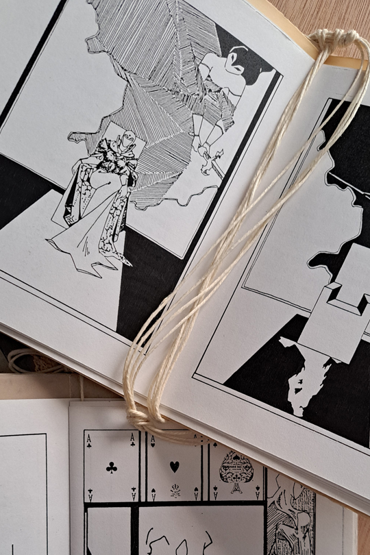 nagajna - artist's book - redshapedreams