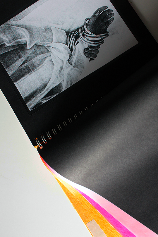nagajna - artist's book - rose