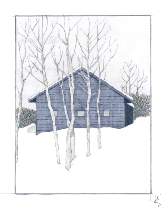 nagajna - illustration - snow